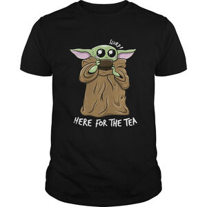 Baby Yoda Kawaii Here For The Tea Meme Shirt